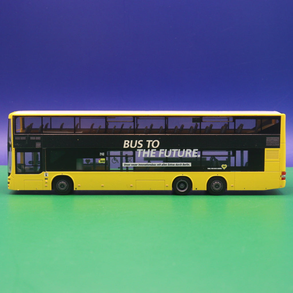 MAN DL07 - BVG Berlin - Bus to the Future - Linie M48 Zehlendorf Busseallee - Modellbus Rietze
