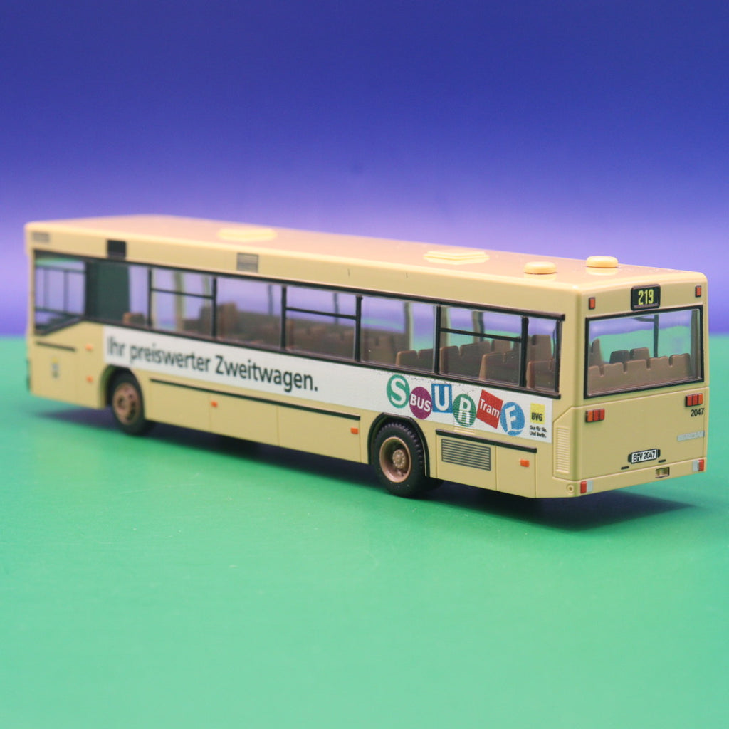 Neoplan N 416 SL - BVG Berlin - Ihr preiswerter Zweitwagen - Linie 219 S Bahnhof Grunewald - Modellbus Rietze