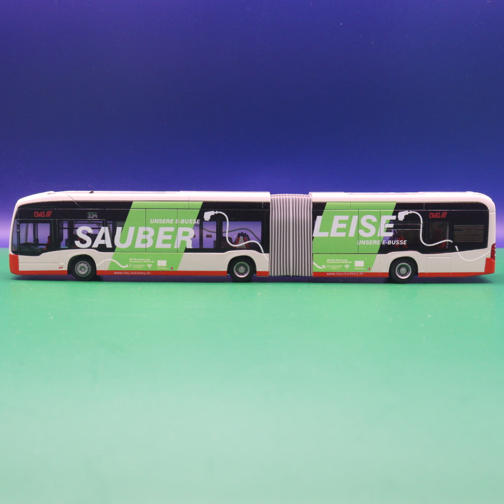 Mercedes Benz eCitaro G - DVG Duisburg - Sauber, Leise - Modellbus Rietze 77612
