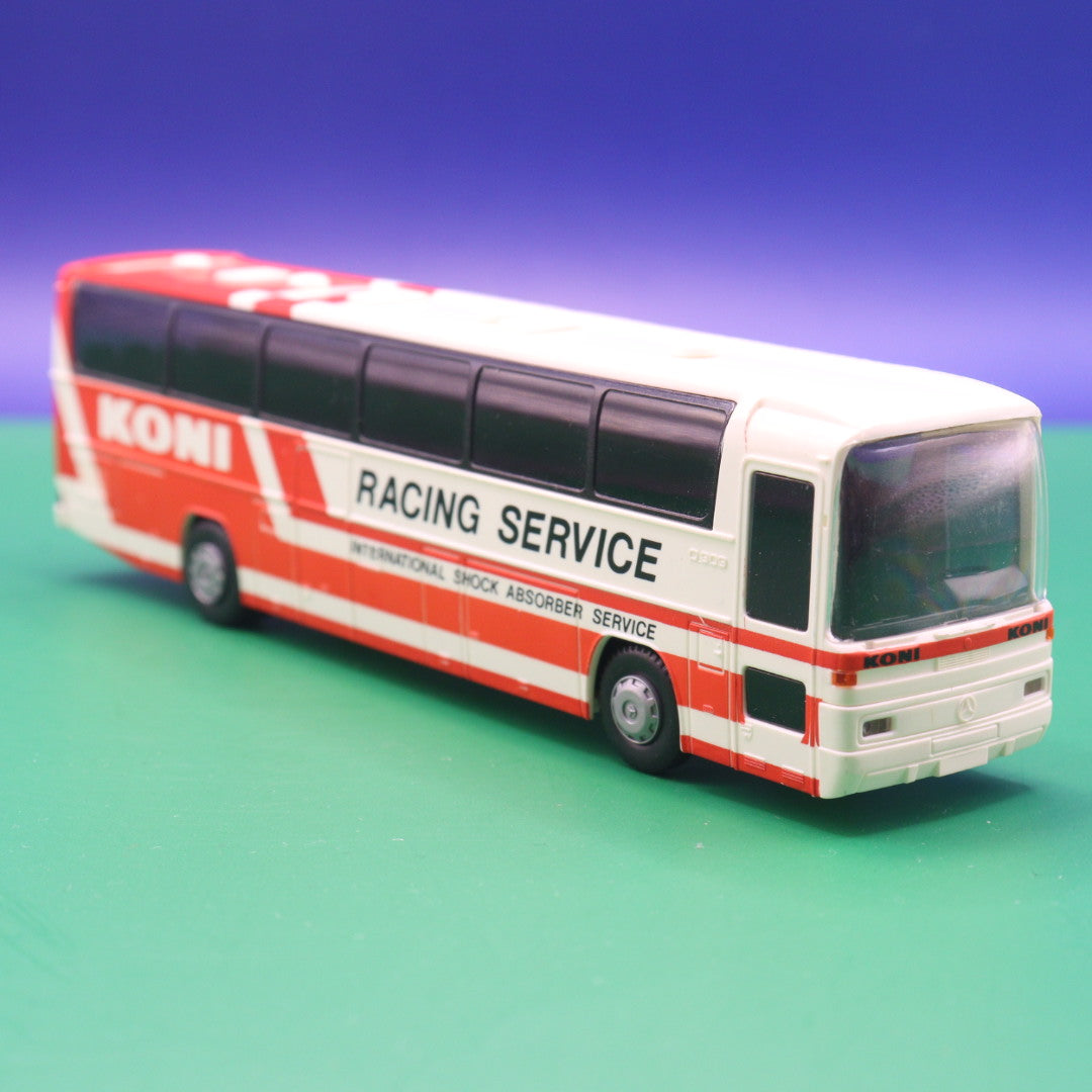 Mercedes Benz O 303 15 RHD - Koni Racing Service - (Gebraucht, Ohne OVP) Modellbus Rietze