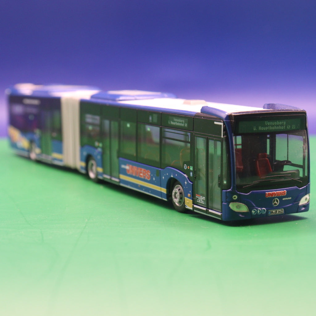 Mercedes Benz Citaro C2 G - Univers Reisen - Linie 601 Venusberg ü. Hauptbahnhof S U - Modellbus Rietze 69306