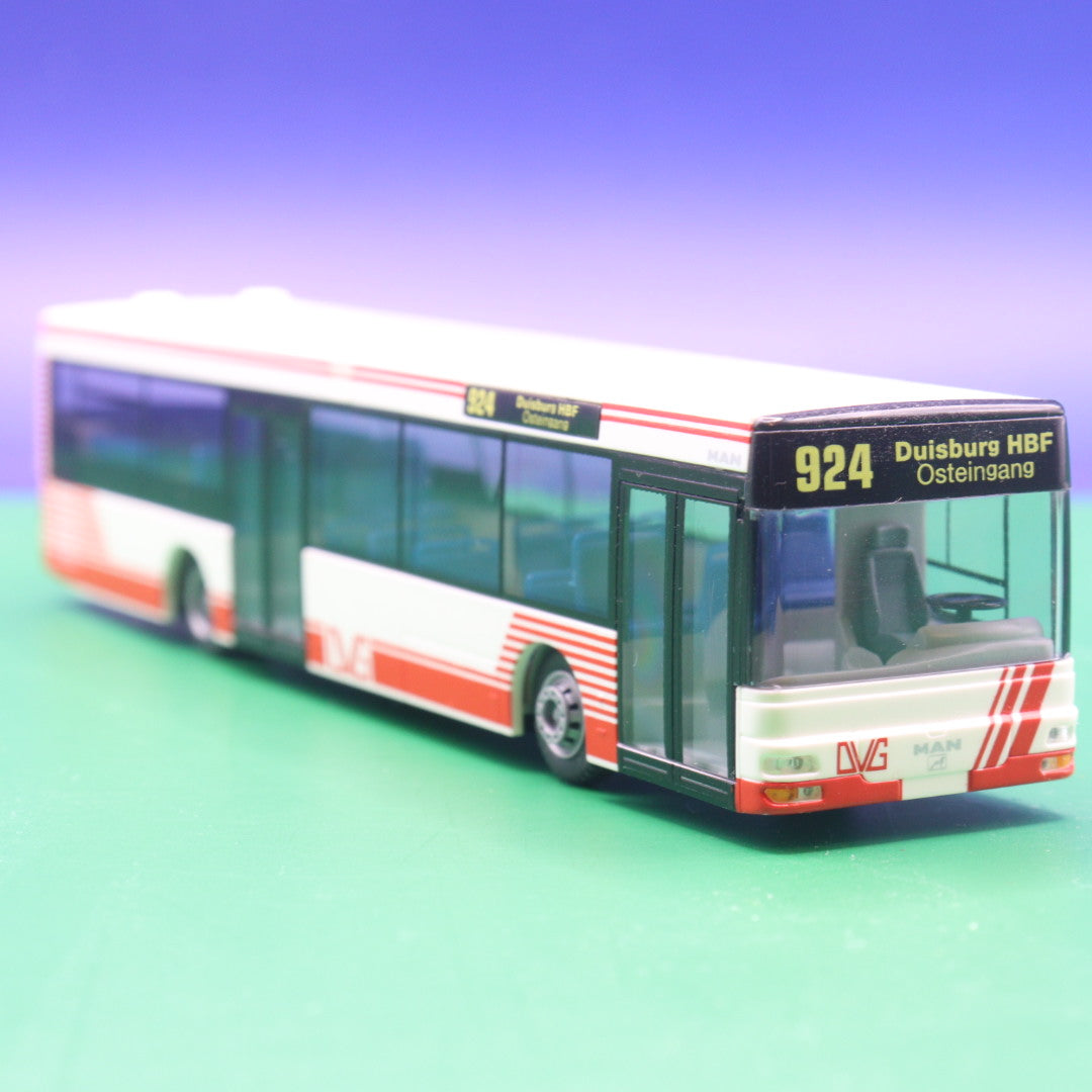 MAN - DVG Duisburg - OHNE OVP GEBRAUCHT - Modellbus Rietze