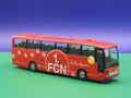 Mercedes Benz O 404 RHD - 1. FC Nürnburg - VAG Intercom - Modellbus Rietze Reisebus