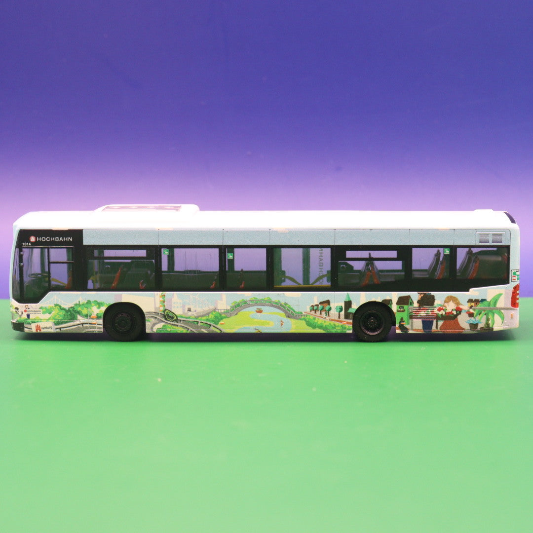 Mercedes Benz O530 Citaro Facelift - Hochbahn Hamburg - Paintbus 2022 - Linie 179 S Poppenbüttel -  Modellbus Rietze 69921-1