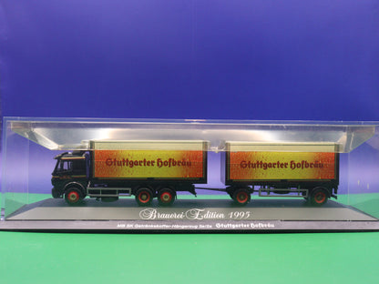 Mercedes Benz Lkw Modell - Stuttgarter Hofbräu - Herpa LKW Modell 1:87 H0