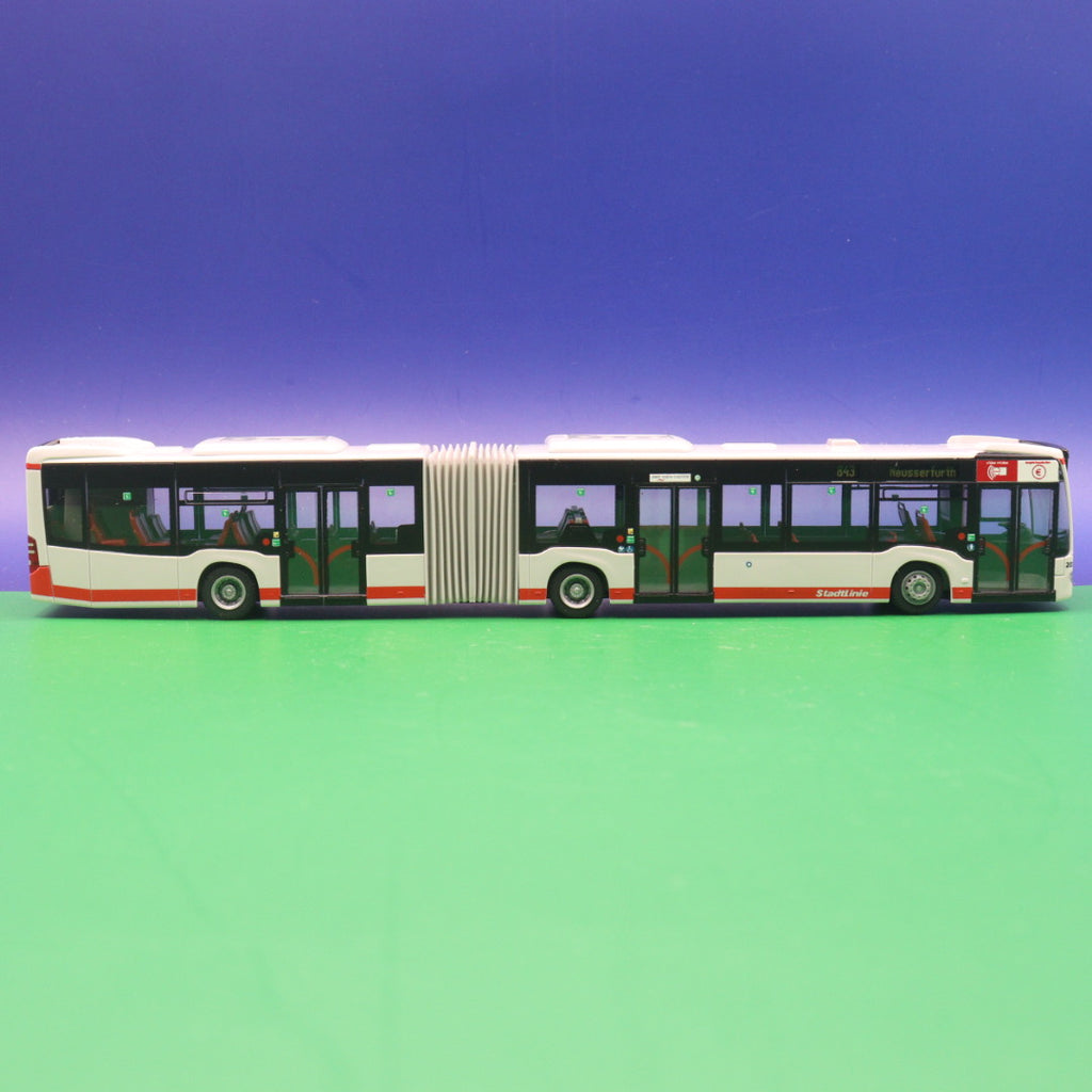 Mercedes Benz Citaro C2 G - Stadtwerke Neuss - Stadtlinie 843 Neusserfurth - Modellbus Rietze 69526