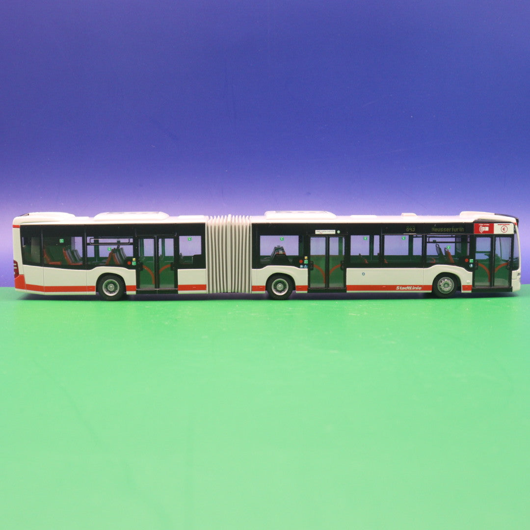 Mercedes Benz Citaro C2 G - Stadtwerke Neuss - Stadtlinie 843 Neusserfurth - Modellbus Rietze 69526