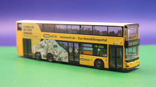 MAN DL 07 - BVG Berlin - Immowelt - Modellbus Rietze 67772 (Erscheinungsjahr: 09/2015)