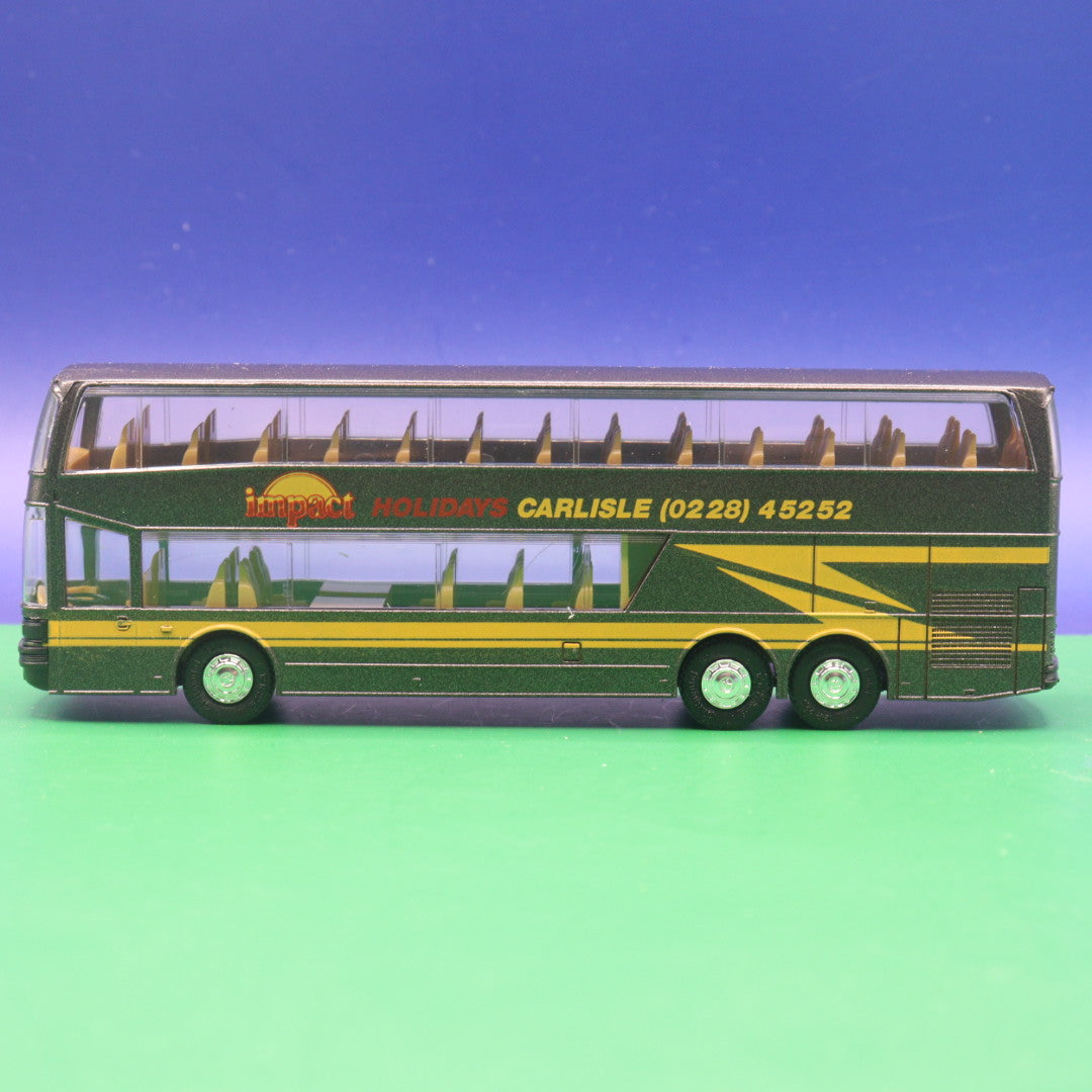 Setra Doppelstock - impact holidays carlisle - Modellbus Herpa