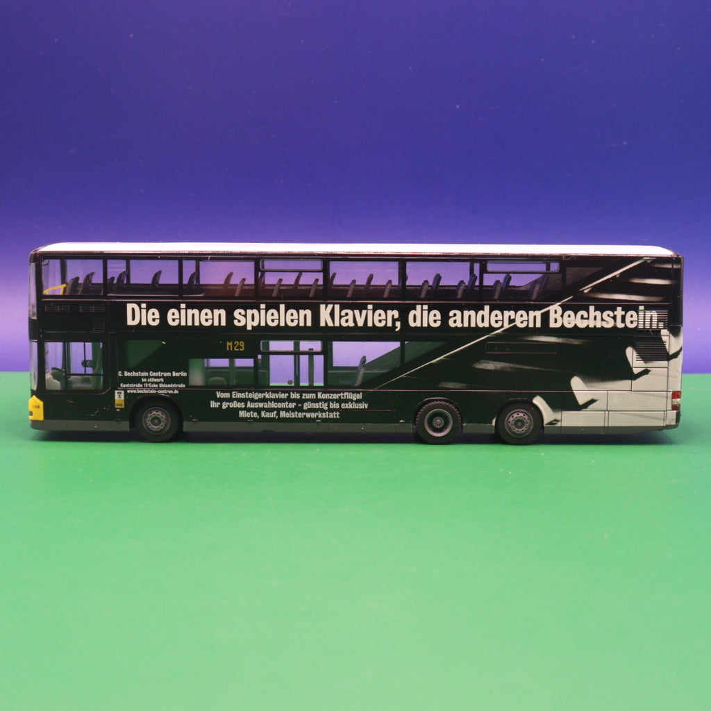 MAN Lions City DL - BVG Berlin - Die einen spielen Klavier, die anderen Bechstein - Modellbus Rietze 67311
