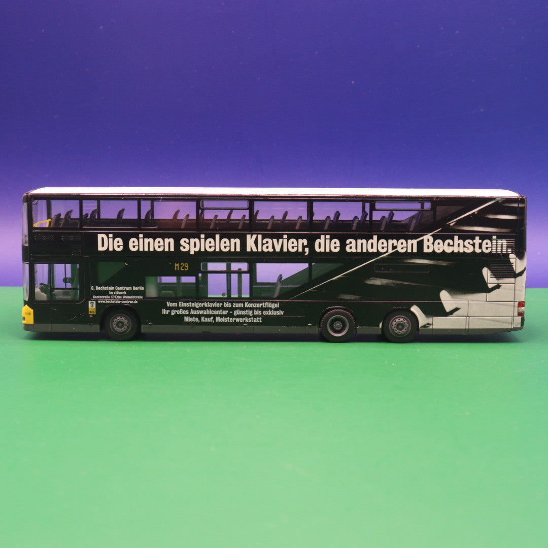 MAN Lions City DL - BVG Berlin - Die einen spielen Klavier, die anderen Bechstein - Modellbus Rietze 67311