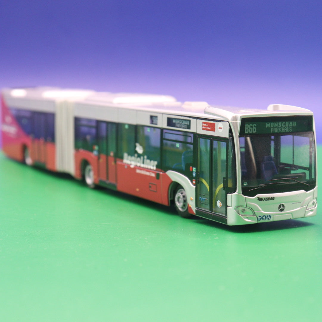 Mercedes Benz Citaro C2 G - ASEAG Aachen - RegioLiner Deine Business Class - Linie SB66 Monschau Parkhaus - Modellbus Rietze