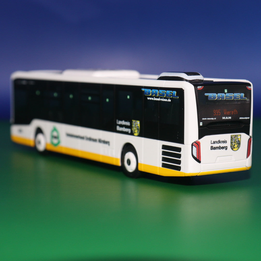 MAN Lions Intercity LE - VVB Nürnberg - Basel Reisen - VGN - Modellbus Rietze 74781