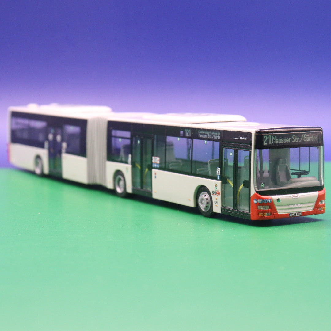 MAN Lions City 18 - KVB Köln - Linie 121 Chorweiler Longerich Neusser Str/Gürtel - Modellbus Rietze