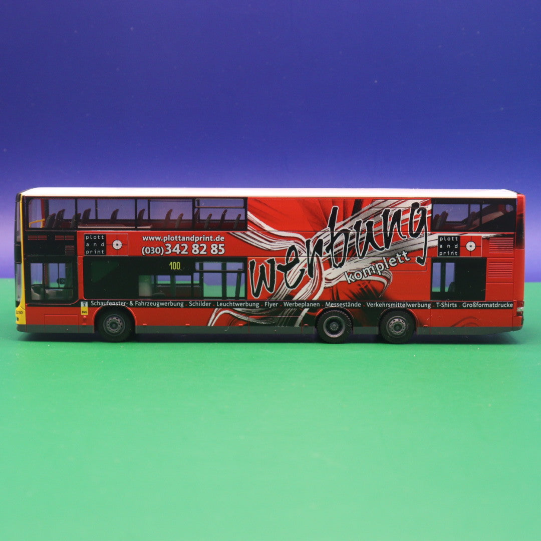 MAN Lions City DL - BVG Berlin - Plottandprint - Modellbus Rietze 67720