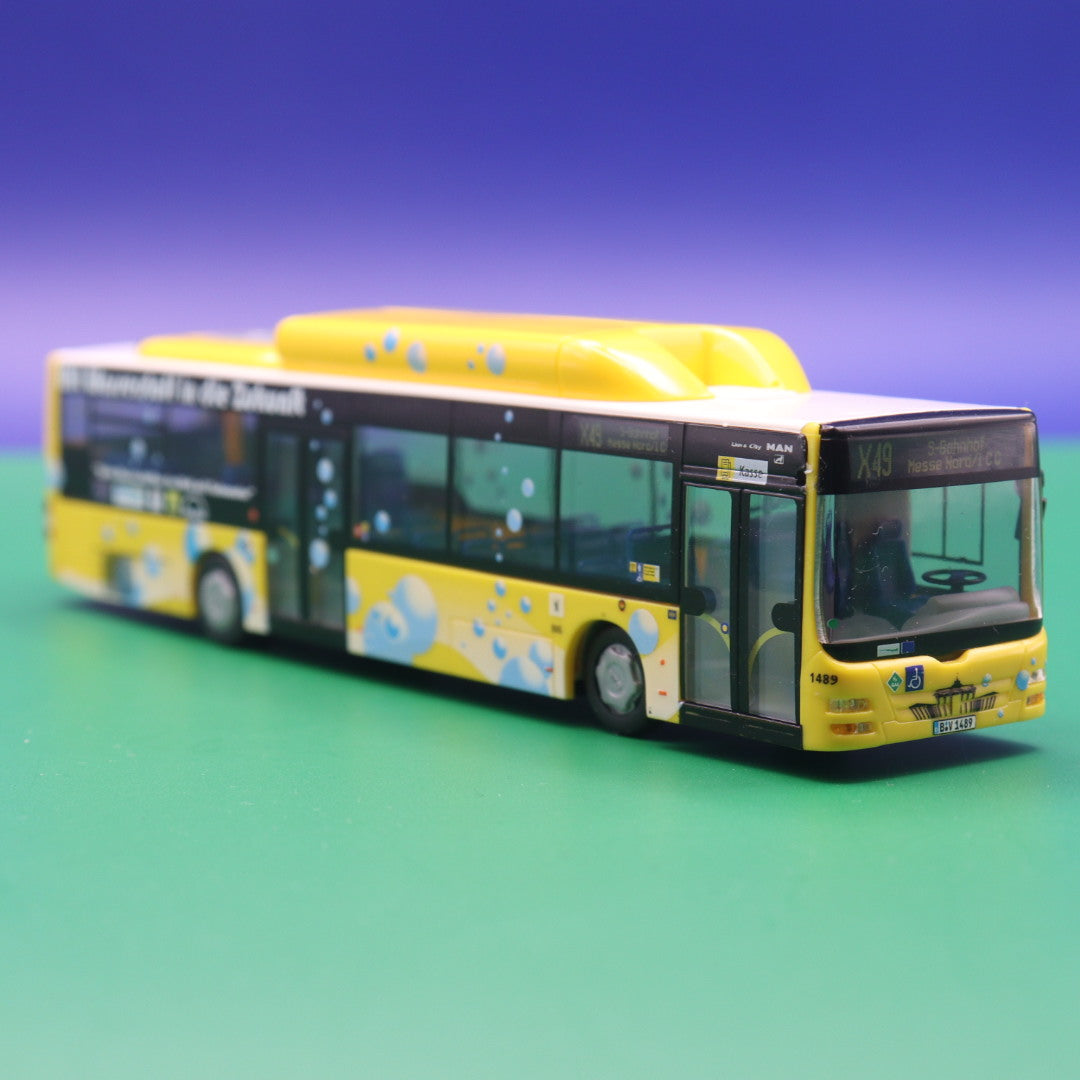 MAN NL 270 H² (Wasserstoff) - BVG Berlin - Sondermodell aus 2008 - Modellbus Rietze 66268 (gebraucht)