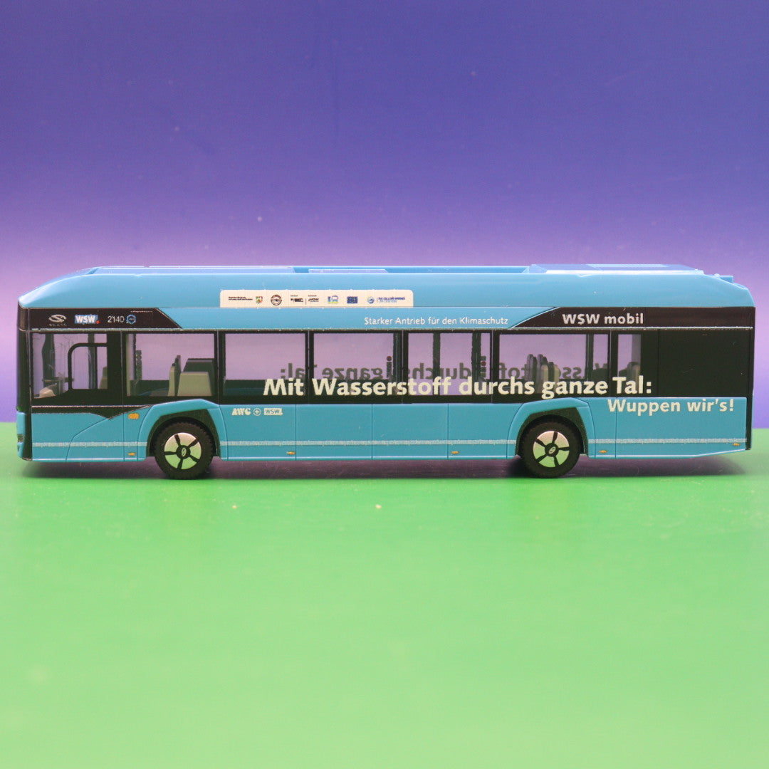Solaris Urbino 12 Hydrogen - WSW Wuppertal - Mit Wasserstoff durchs ganze Tal - Modellbus Rietze