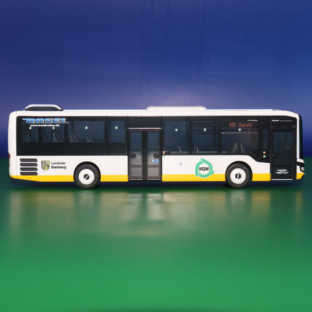 MAN Lions Intercity LE - VVB Nürnberg - Basel Reisen - VGN - Modellbus Rietze 74781