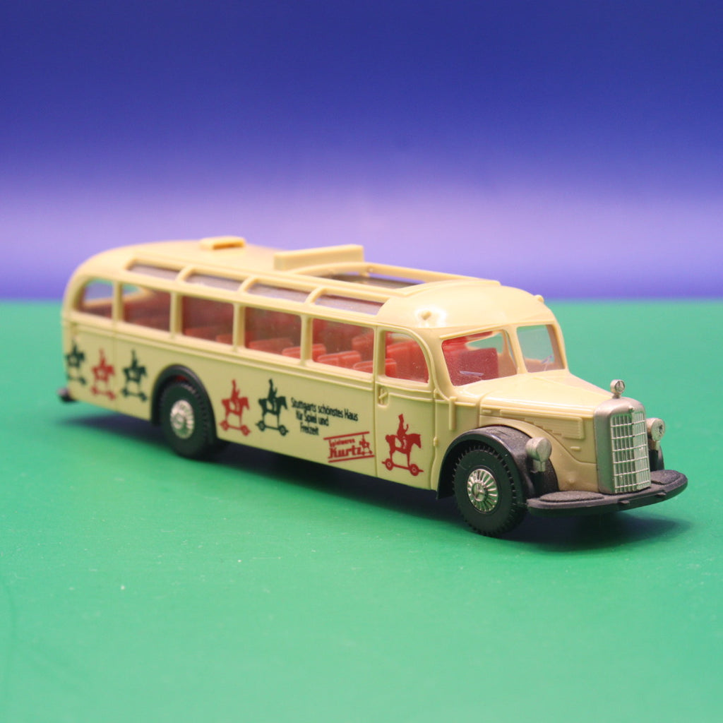 Mercedes Benz O 5000 - Spielwaren Kurtz - Gebraucht, Ohne OVP - Modellbus Brekina