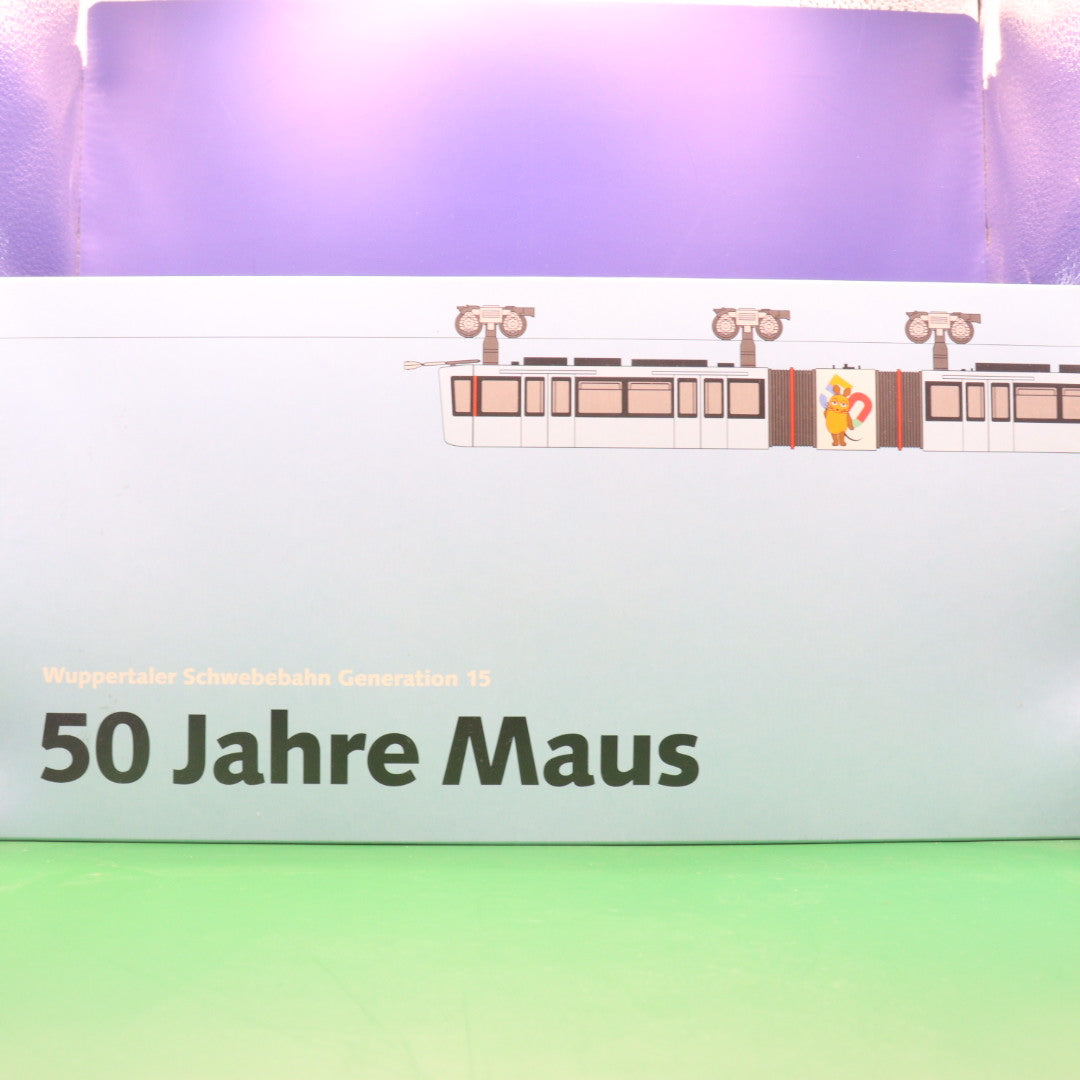Wuppertaler Schwebebahn Generation 15 - 50 Jahre Maus - Modellbahn WSW Wuppertal Modellbahn Herpa