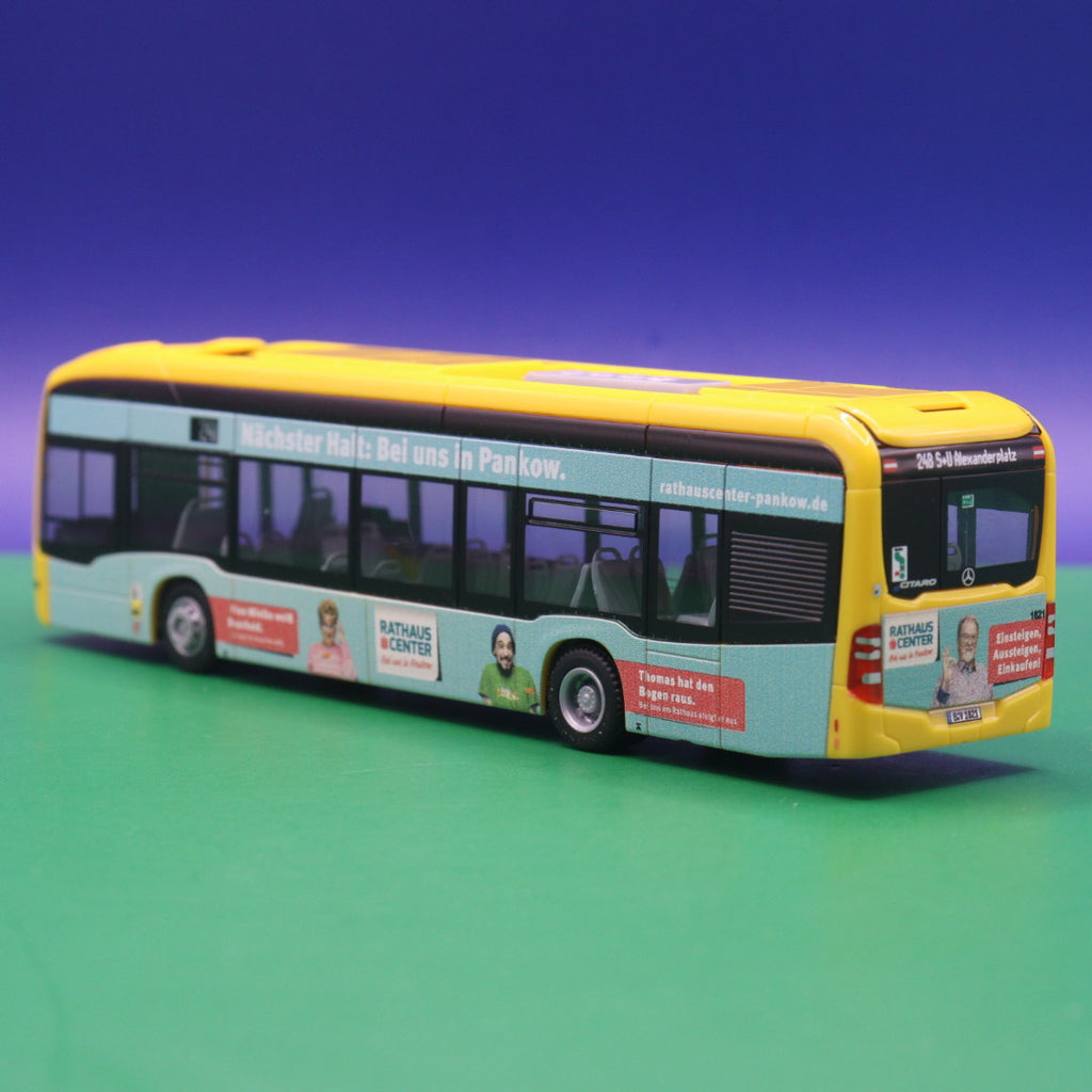 Mercedes Benz eCitaro 12 - BVG Berlin - Rathaus Center - Linie 248 S+U Alexanderplatz - Modellbus Rietze
