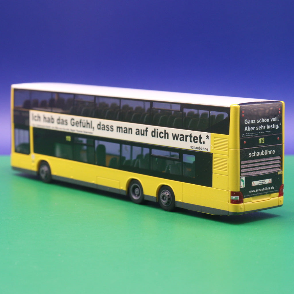 MAN DL07 - BVG Berlin - Schaubühne - Linie M19 U Mehringdamm - Modellbus Rietze 67785