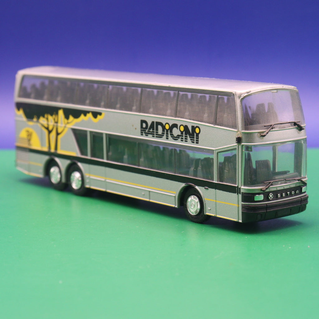 Setra S 228 DT - Radivini - Gebraucht, Ohne OVP - Modellbus Herpa