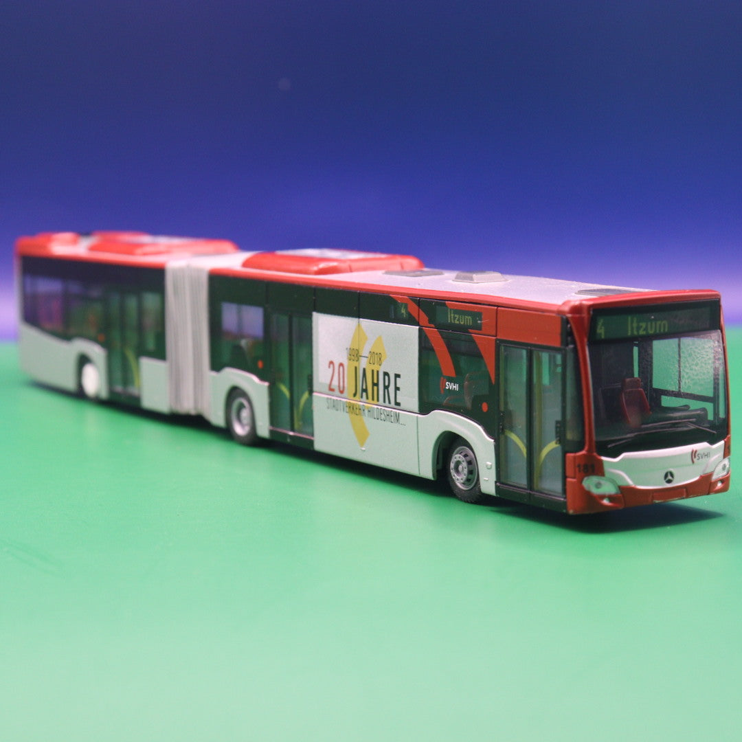 Mercedes Benz Citaro C2 - SVHI Stadtverkehr Hildesheim - Linie 4Itzum- Modellbus Rietze (Ohne OVP / Zurüstteile)