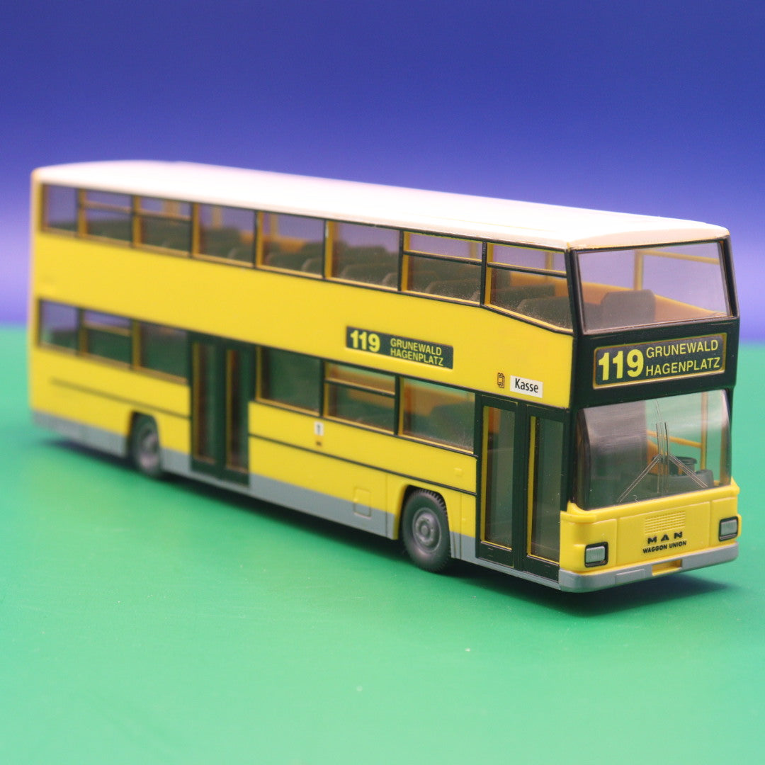 MAN DL - BVG Berlin - Ohne OVP und Zurüstteile - Modellbus Wiking