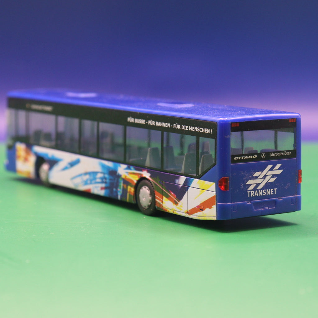 Mercedes Benz O530 Citaro - Gewerkschaft Transnet - Für Busse, Für Bahnen - Modellbus Rietze (KLEBERESTE, OHNE ZURÜSTTEILE, OHNE OVP)