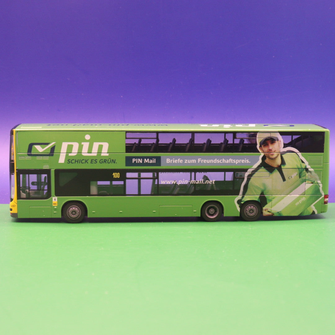 MAN Lions City A 39 DL 07 - BVG Berlin - pin mail - Modellbus Rietze 67713