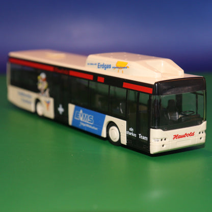 Neoplan Centroliner CNG Erdgas - Stadtwerke Stassfurt - Eims Erdgas Mittelsachsen - Ohne Zurüstteile - Modellbus Rietze