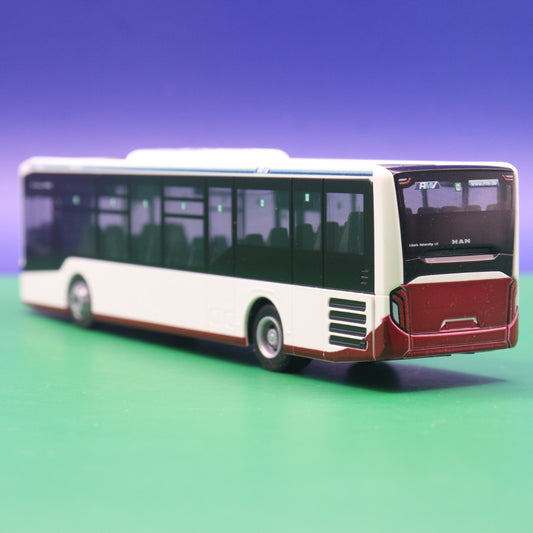 MAN Lions Intercity - RMV Wiesbaden - OHNE SPIEGEL ! FALSCHE OVP ! - Modellbus RIetze