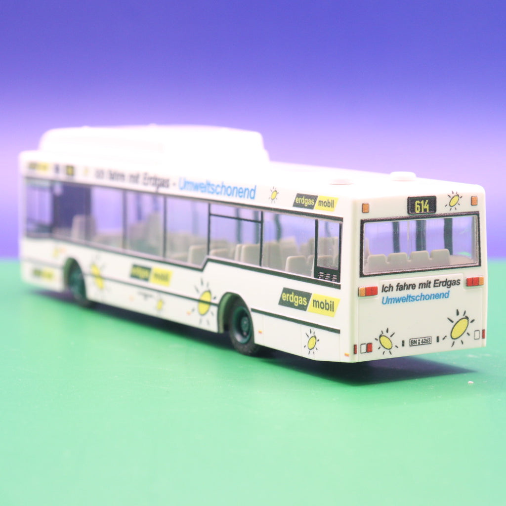 MAN NL 232 CNG NGT Erdgas - SWB Stadtwerke Bonn - Linie 614 Mehlem Fähre - Modellbus Rietze (Auflage 150 Stück)