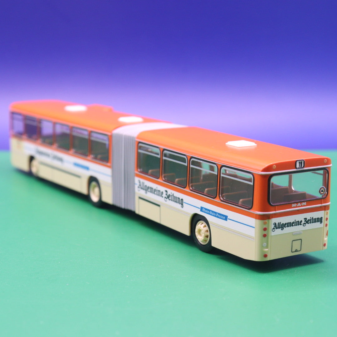 MAN SG 192 - MVG Mainz - Allgemeine Zeitung - Modellbus Rietze 75123