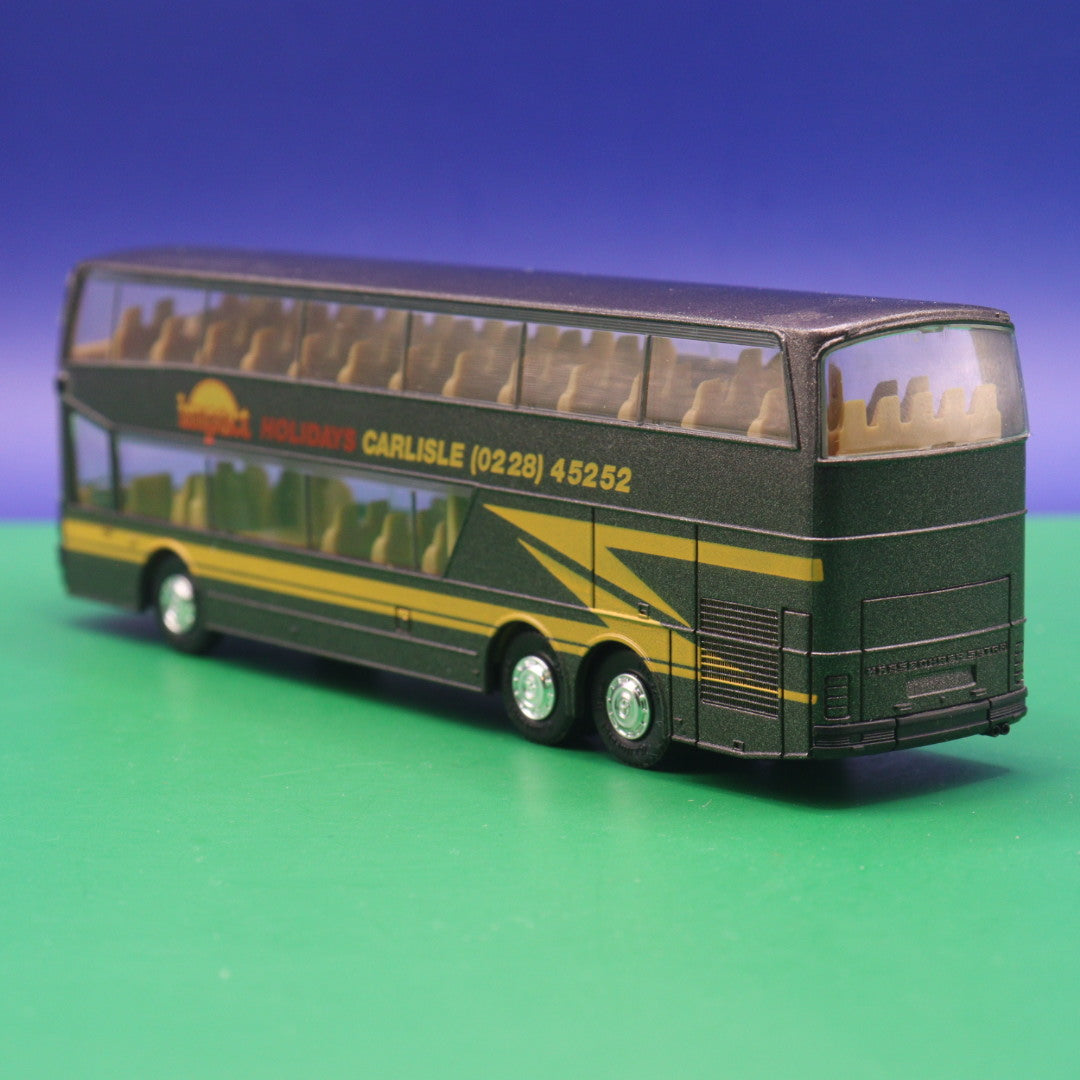 Setra S 228 DT - Impact Holidays  - Gebraucht, Ohne OVP - Modellbus Herpa