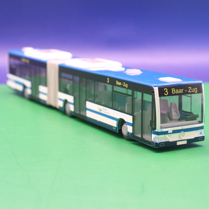 Mercedes Benz O530 Citaro G - Zugerland Verkehrsbetriebe - Linie 3 Baar Zug - Modellbus Rietze (FALSCHE OVP) (Ohne Zurüstteile)