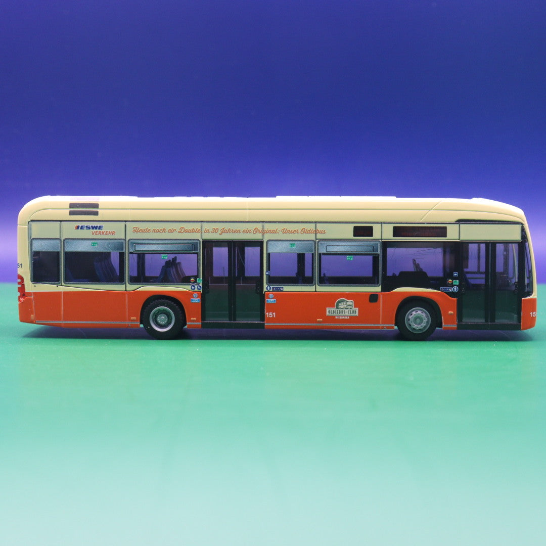 Mercedes Benz eCitaro - ESWE Verkehr Wiesbaden - O 305 Design 1983 - Modellbus Rietze