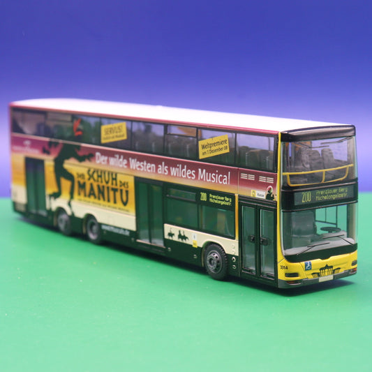 MAN Lions City DL07 - BVG Berlin - Der Schuh des Manitu - Modellbus Rietze 67712 (08/2009)