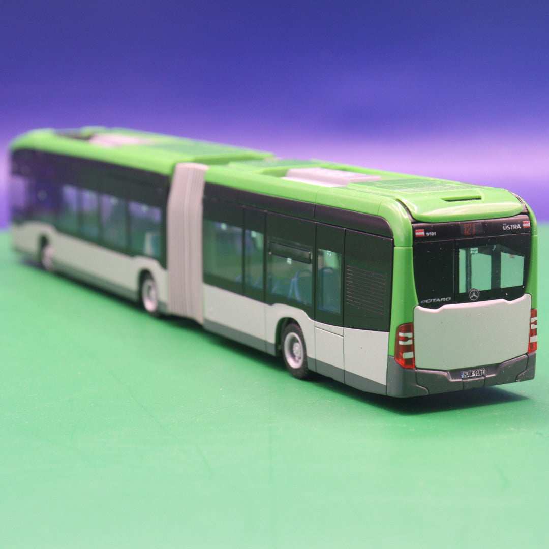 Mercedes Benz eCitaro G - Üstra Hannover - Linie 121 Itenbekener Damm - Modellbus (OVP BESCHÄDIGT)