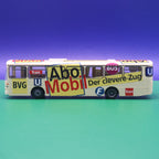 Mercedes Benz O 305 - BVG Berlin - Abo Mobil - Ziel: Betriebshof Indira Gandhi Str - Modellbus Rietze 74308
