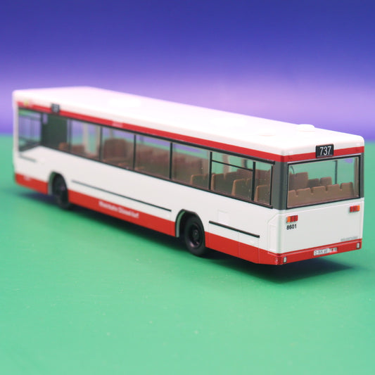 NEOPLAN N 416 - Rheinbahn Düsseldorf - Linie 737 Düsseldorf Hbf - Modellbus Rietze 71701 - Erscheinungsjahr: 2015