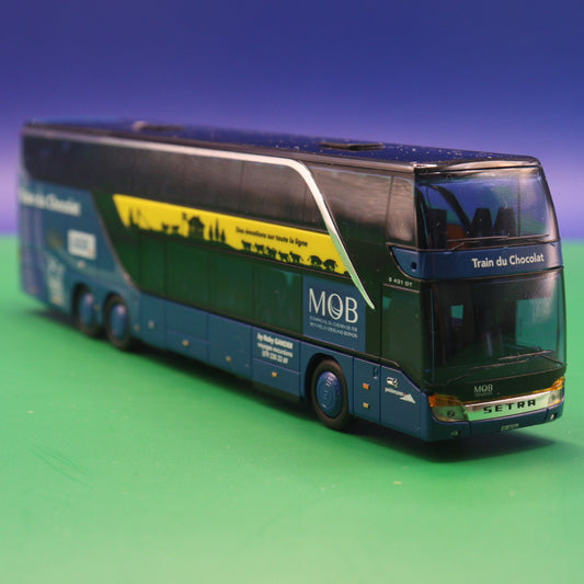 Setra S 431 DT - Chocolate Train - Modellbus AWM