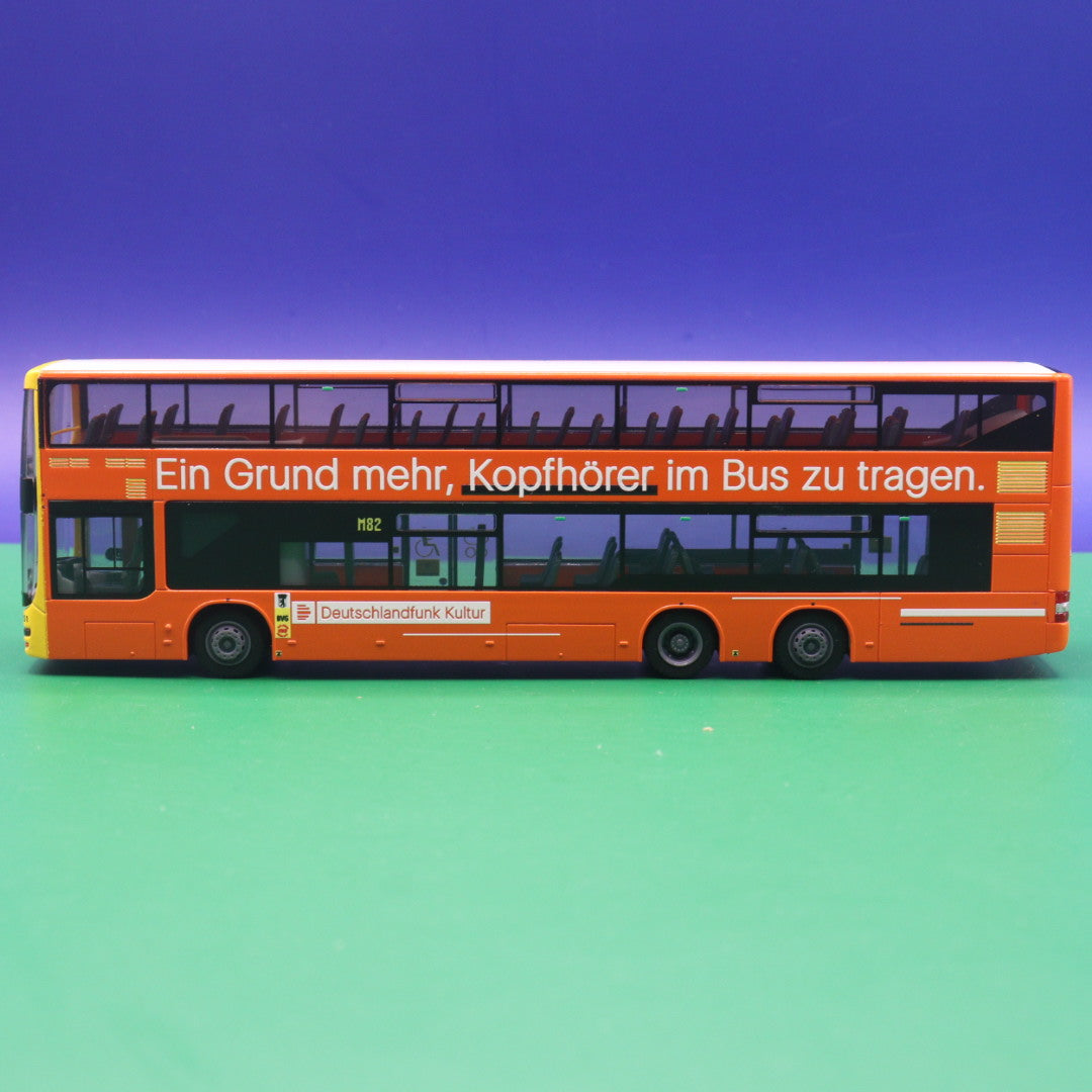 MAN Lion s City DL07, BVG Deutschlandfunk -  Modellbus Rietze 67698