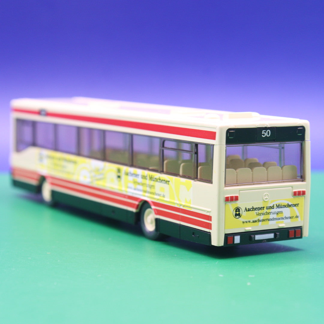 Mercedes Benz O405 - Aachener und Münchener Versicherungen - Modellbus Wiking