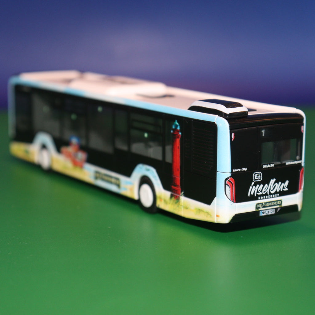 MAN New Lions City 12 - Der Norderneyer - Inselbus Norderney - Modellbus Rietze 75400