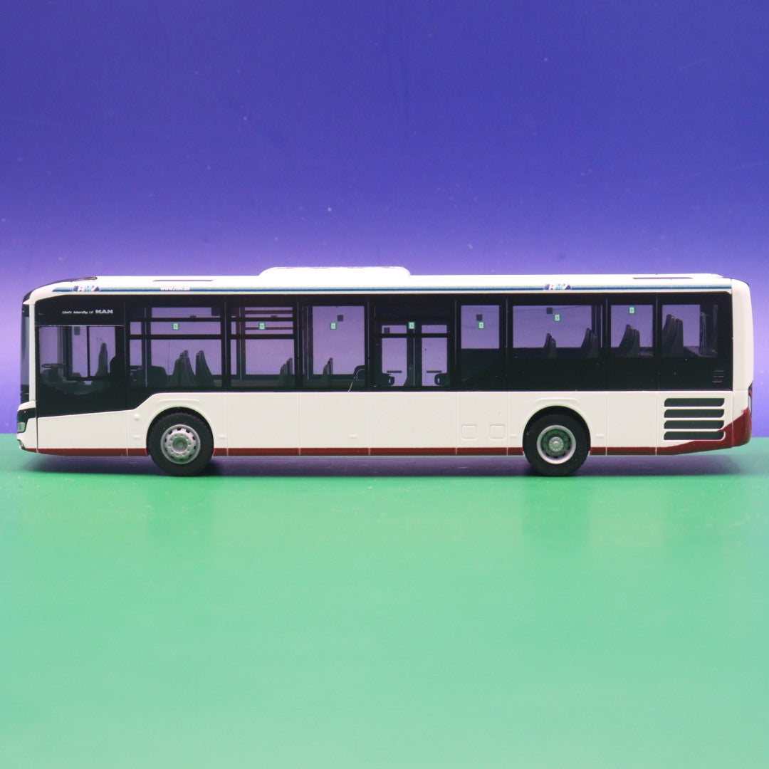MAN Lions Intercity - RMV Wiesbaden - OHNE SPIEGEL ! FALSCHE OVP ! - Modellbus RIetze