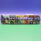 Mercedes Benz O530 Citaro Facelift - VHH Verkehrsbetriebe Hamburg Holstein - Graffiti Paintbus - Linie 124 Bf Bergedorf - Modellbus Rietze