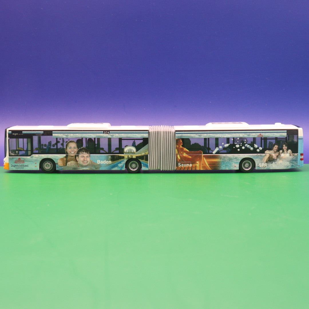MAN Lions City G - Jugendstillbad Darmstadt - Modellbus Rietze 67288