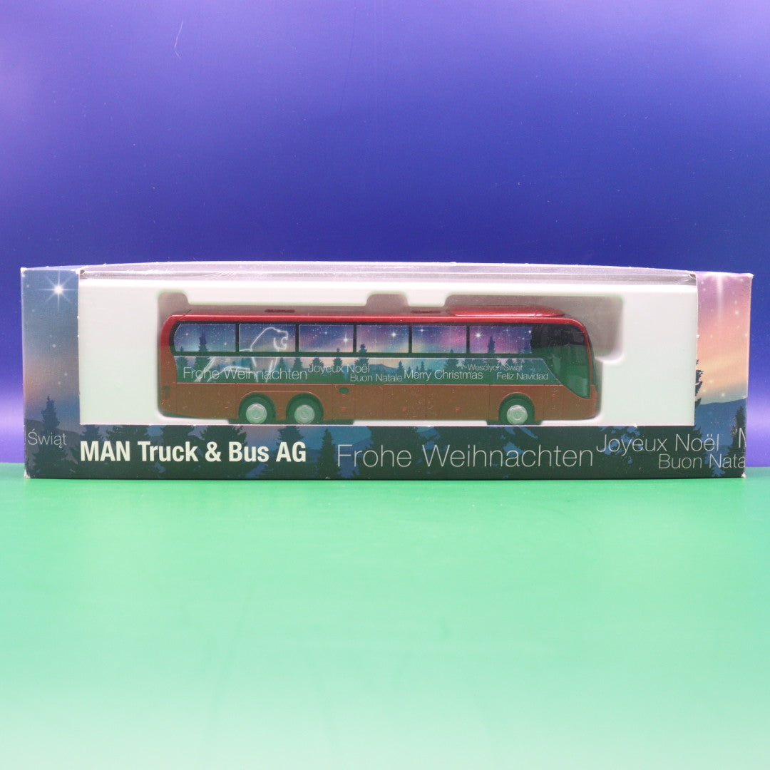 MAN Lions Coach L - MAN Truck & Bus AG - Weihnachtsbus - Frohe Weihnachten - Modellbus Rietze